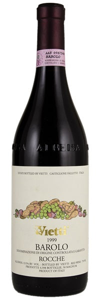 1999 Vietti Barolo Rocche 0,75lt.