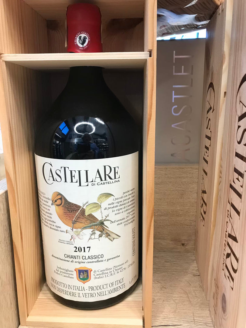 2017 Castellare Chianti Classico 3 lt. Jeroboam Wooden Box