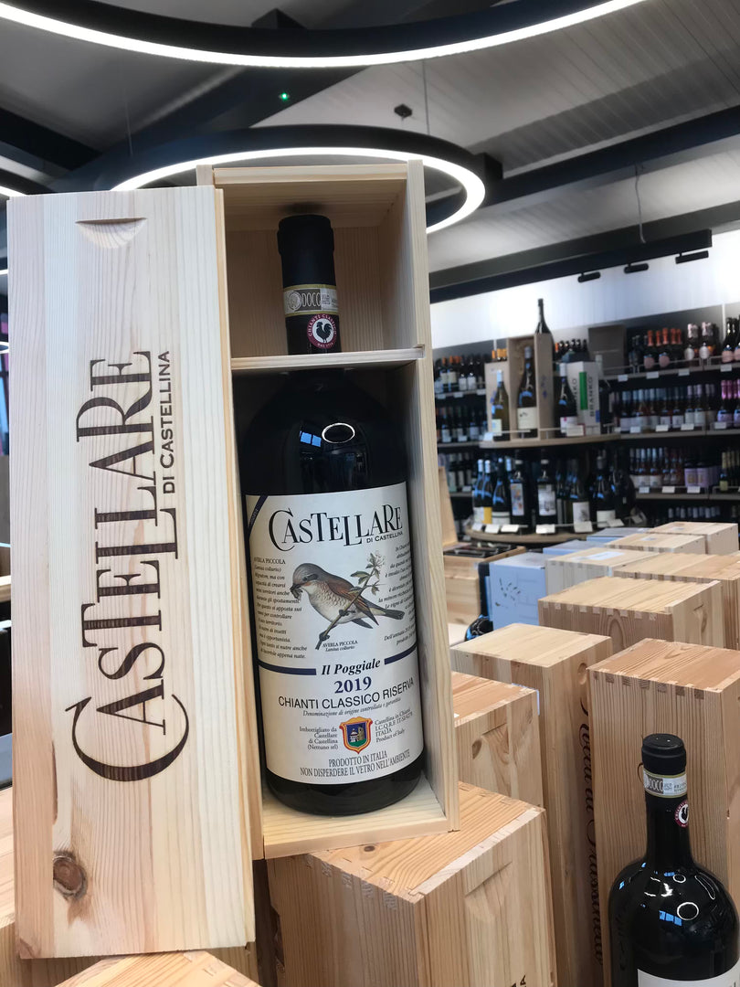 2019 Castellare Chianti Classico Riserva "Il Poggiale" 1,5 lt. Magnum Wooden Box