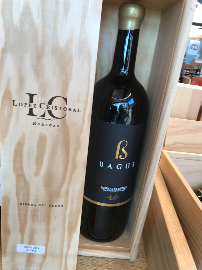 2019 Lopez Cristobal Bagus 3lt. Jeroboam Wooden Box