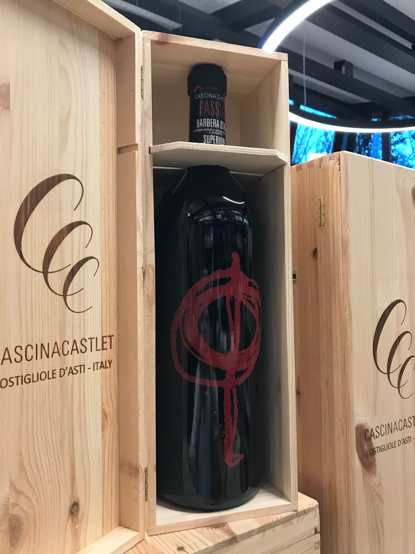 2019 Cascina Castlet Passum 3 lt. Jéroboam Wooden Box