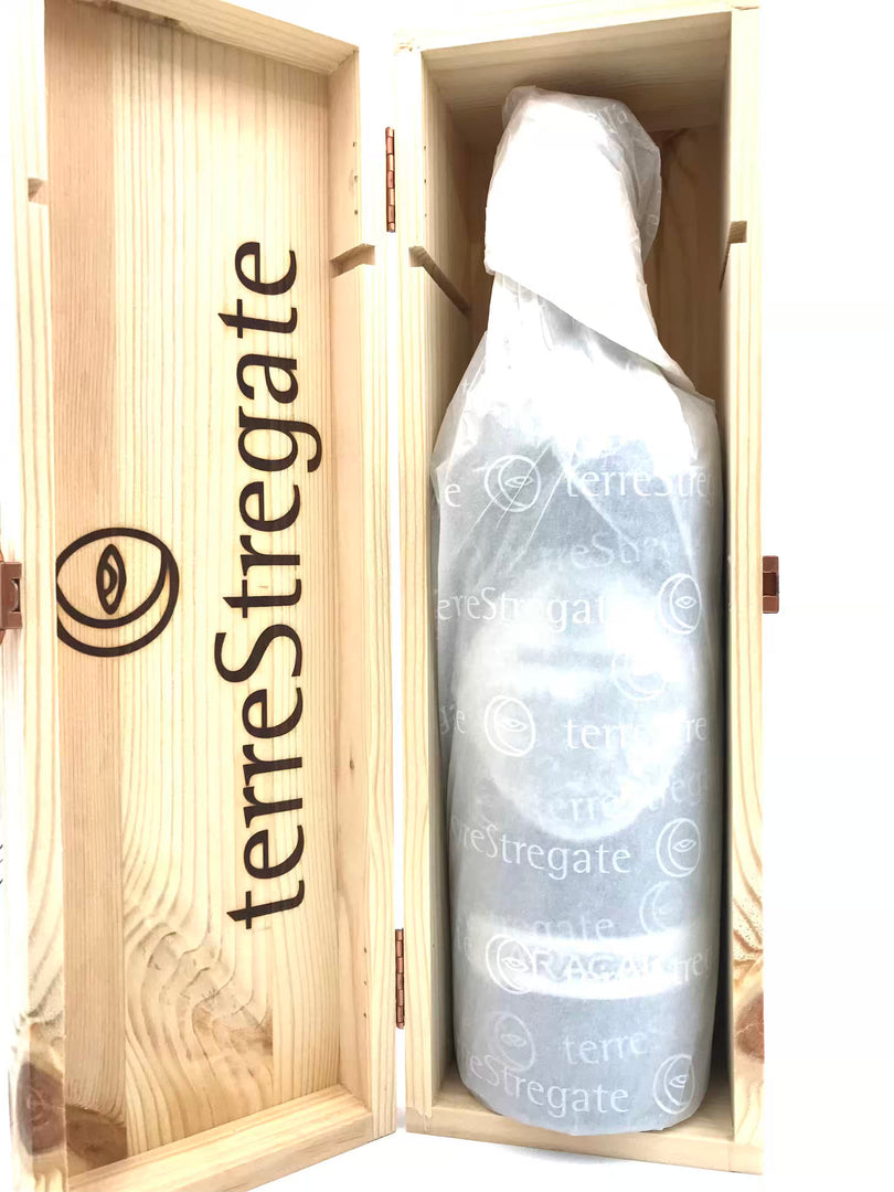 2014 Terre Stregate "Caracara" Falanghina Limited Production Wodeen Box