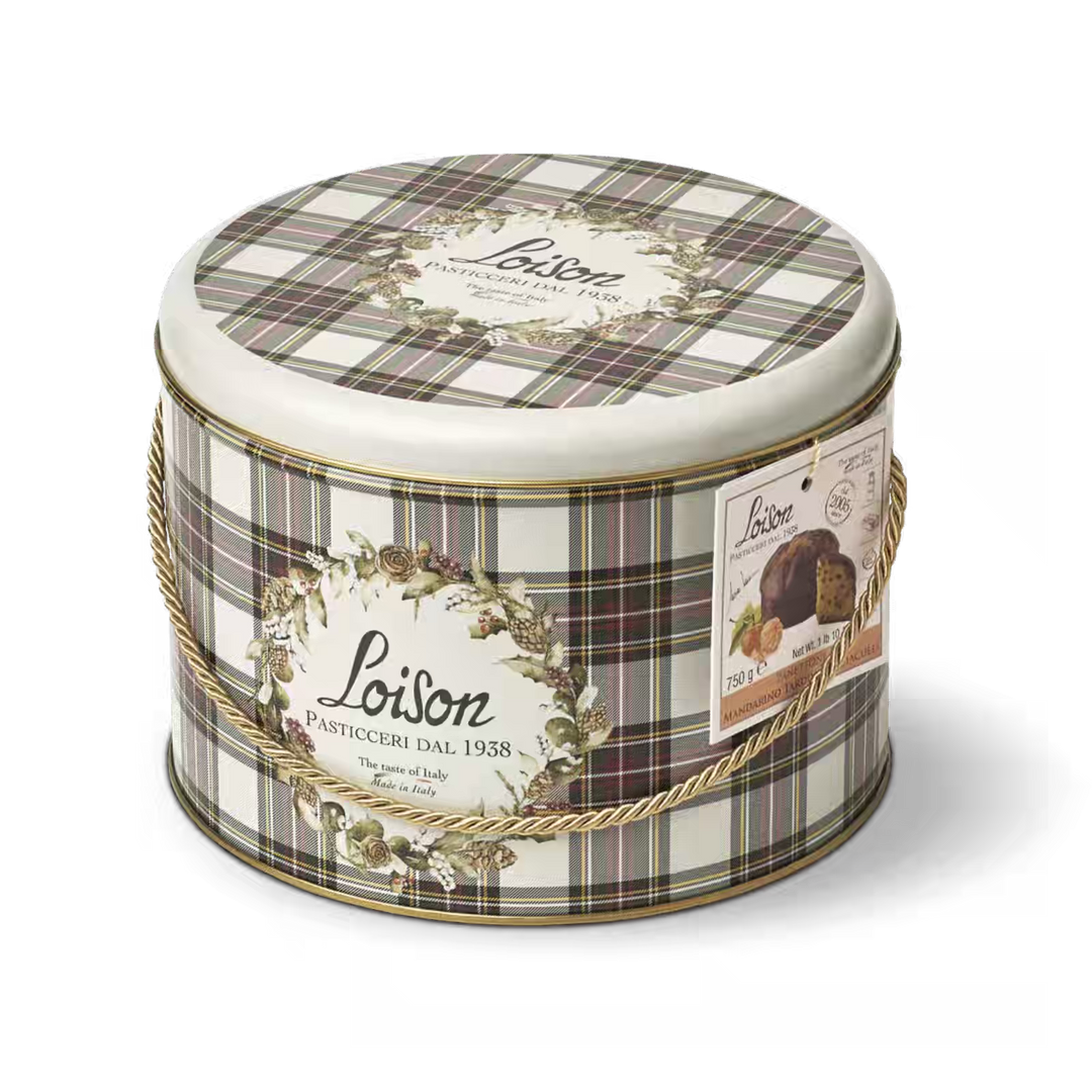 Panettone Loison Mandarino Tardivo "Latta" Tin 750gr.