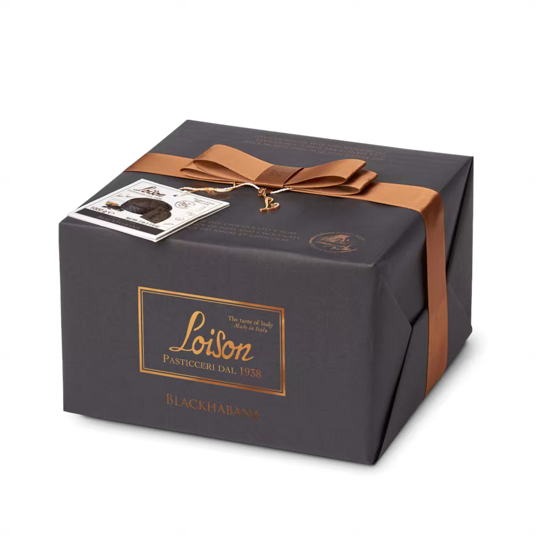 Panettone Loison "Blackhabana" 1000gr.