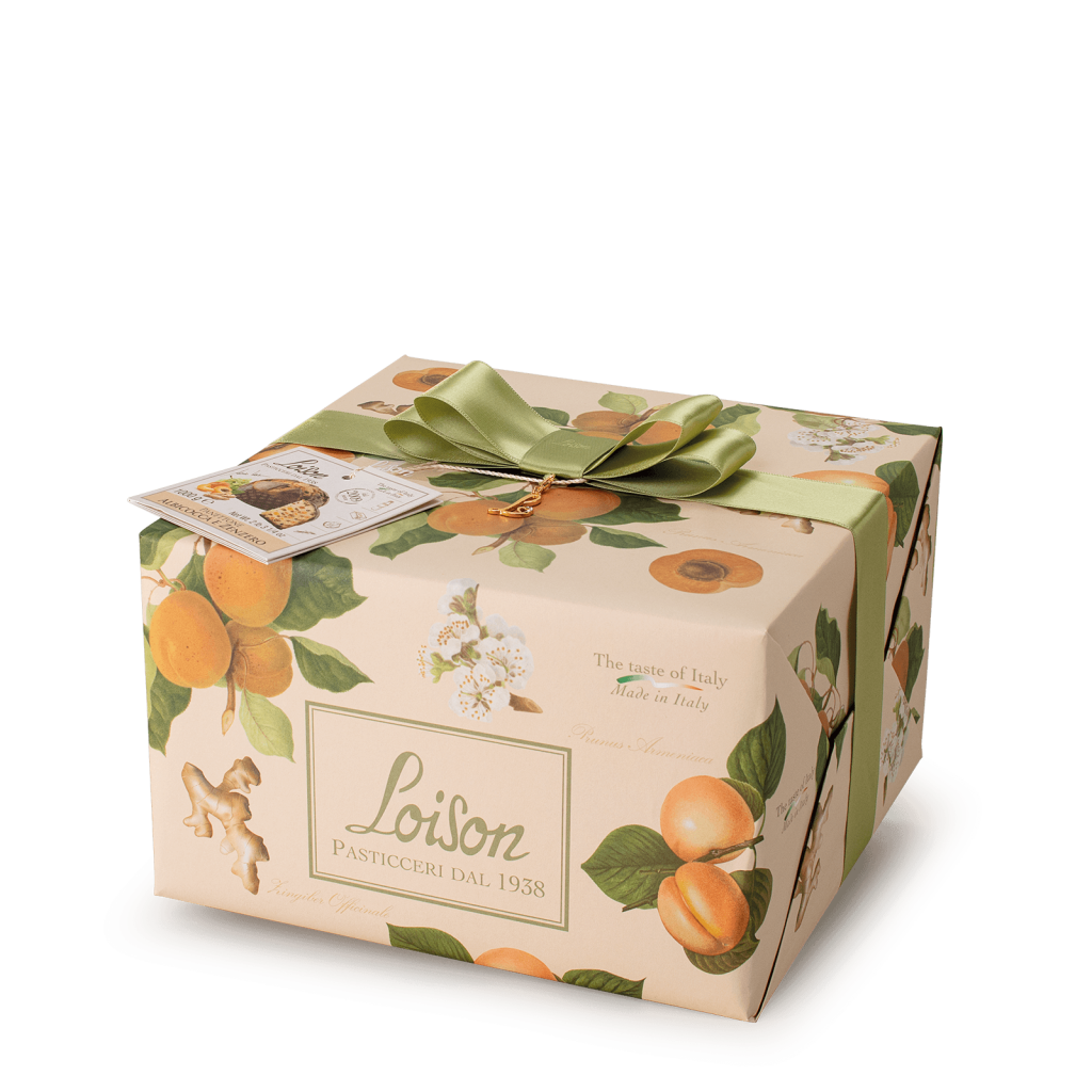 Panettone Loison Albicocca & Zenzero "Frutta & Fiori" 1000gr.