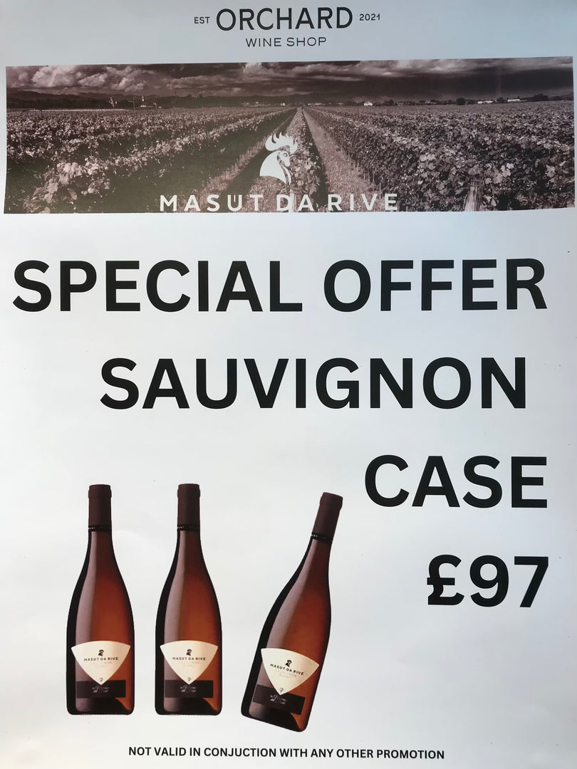 6 bottles Masut Sauvignon Blanc