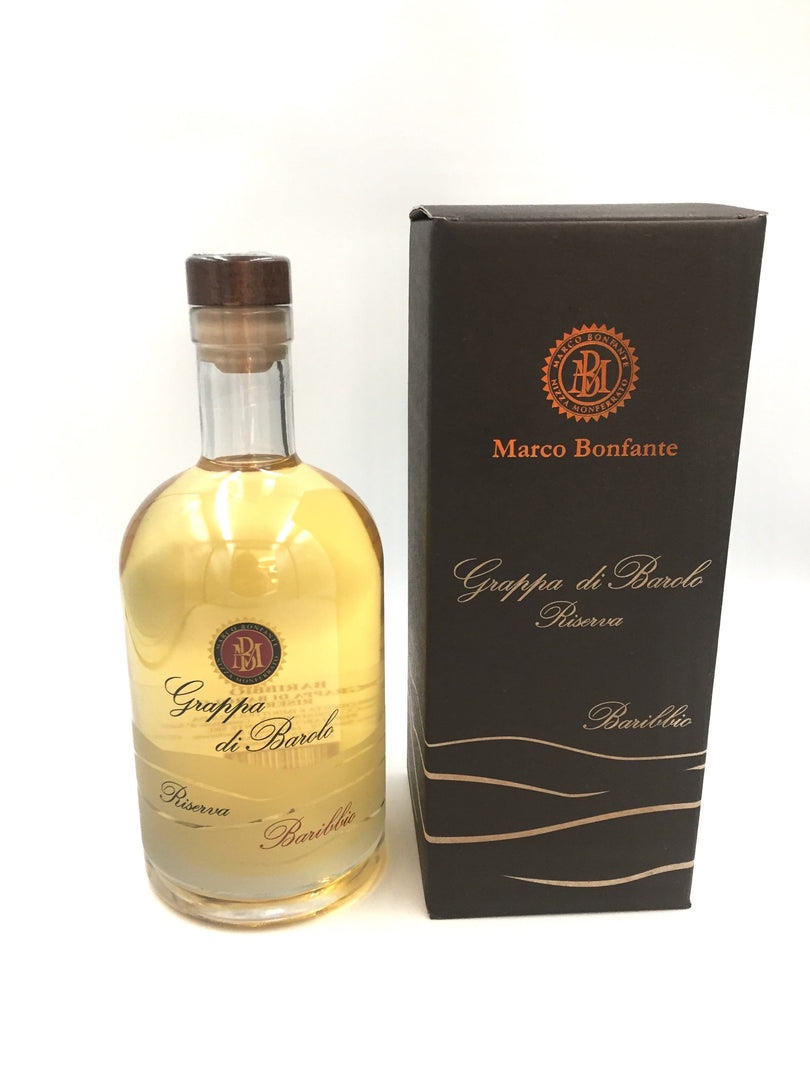 Grappa di Barolo 'Baribbio" Riserva Marco Bonfante Boxed